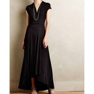 Maeve by Anthropologie Maxi Dress in Black